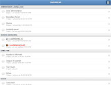 Tablet Screenshot of darkarena.ro